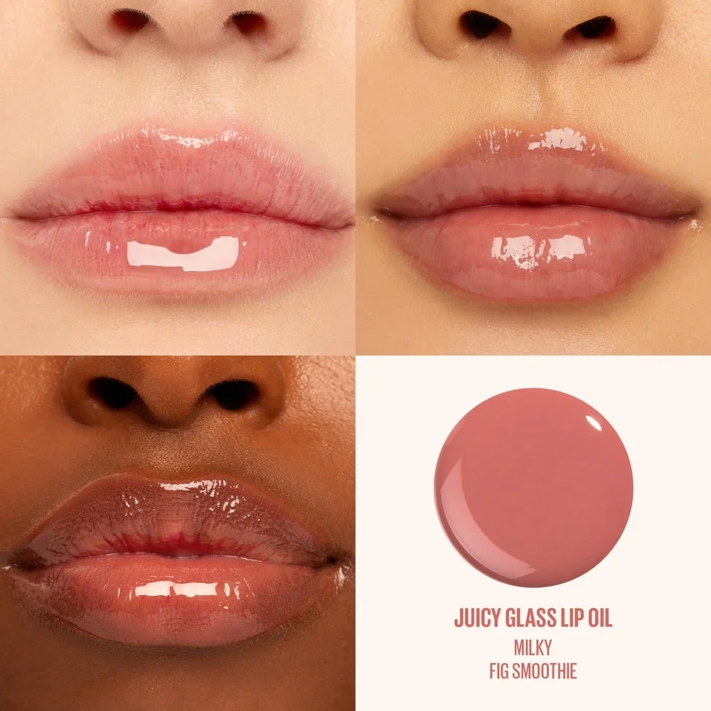Kaja Juicy Glass Lip Oil In Fig Smoothie